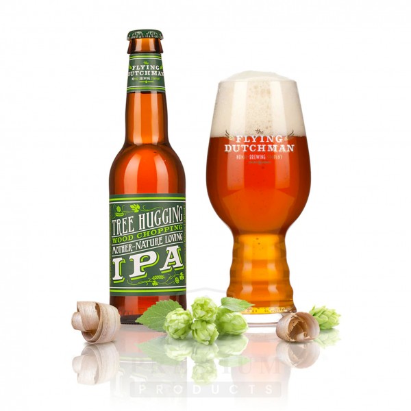 TREE HUGGING WOOD ... IPA  33 CL